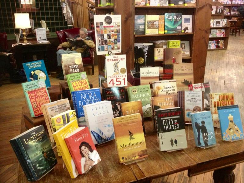 World Book Night display at Tattered Cover